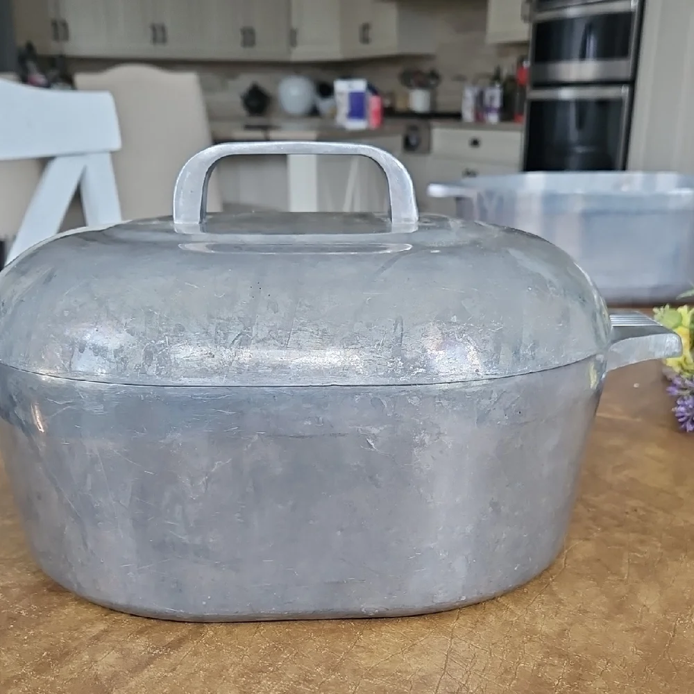 Magnalite Vintage  Cookware Roasting Pan with Lid - Picture 9 of 9